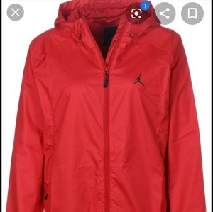 Jordan Red Windbreaker Jacket